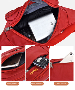 Sac de sport multifonctionnel et étanche Brodé à bandoulière pour hommes et femmes à l'extérieur - Product Image 2