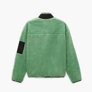 เสื้อสเวตเตอร์มีฮู้ดโอเวอร์ไซส์ผ้าขนแกะมีกระเป๋าผ้าซาตินโพลีเอสเตอร์100% - Product Image 6