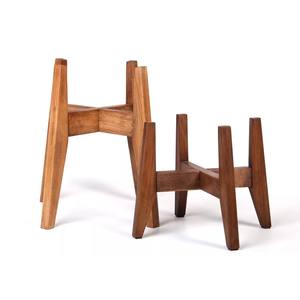 Wood pet <b>bowl</b> holder with customizable sizes handcrafted wooden <b>raised</b> feeder <b>stand</b> for <b>dog</b> & cat feed <b>bowls</b> - Product Image 2