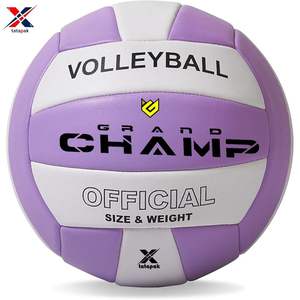 Customized Logo Size 5 Lightweight Eco-Friendly Volleyball Highest Quality Sport <b>Equipment</b> Different Design Printed PU Leather - Product Image 3
