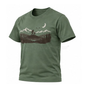 Camisetas de Trekking con Costuras Resistentes y Ajuste Cómodo para Viajes de Montaña, Caminatas y Colecciones de Ropa para Actividades al Aire Libre - Product Image 4