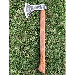 Hot Sale High-Carbon Steel <b>Wood</b> Handle Hatchet Custom Logo Large Small Camping Outdoor Tactical Cutting <b>Wood</b> <b>Axe</b> - Product Image 5