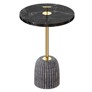 Top table ronde en marbre naturel de haute qualité de luxe meubles de salle à manger modernes au meilleur prix. - Product Image 5