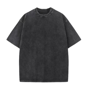 Camisetas de Algodón 100% para Hombre, Corte Regular, Personalizadas, Impresión DTG, Tallas Grandes, Casuales, Diseño Sólido, Tejido de Punto, Transpirables, de Secado Rápido - Product Image 3