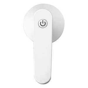 Rasoir anti-bouloches électrique portable rechargeable en tissu blanc pour pulls et vêtements, lame en acier inoxydable, 10h d'autonomie, chargement USB - Product Image 1