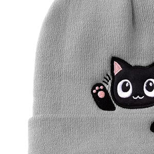 Gorros de Punto de Color Sólido Premium Unisex, Impresión de Logotipo Personalizado, Impresión Digital Disponible, Todos los Colores y Tamaños, Estilo Urbano Común - Product Image 3