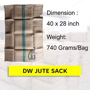 Used 50kg 100% Jute Eco-Friendly Gunny Bag for Packaging Purposes High Quality Customized Size - Product Image 6