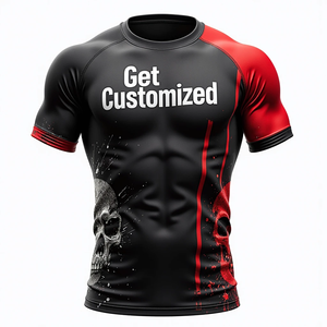 Wholesale <b>MMA</b> <b>Rash</b> <b>Guards</b> 100% Reliable Customized <b>Rash</b> <b>Guards</b> Manufacturer for Training Fighting and Martial Arts Practice - Product Image 3