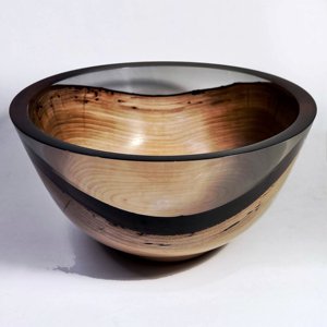 Cuenco de madera y resina Cuenco de resina en línea al mejor precio Tamaño de producto personalizado Hecho EN LA India - Product Image 2