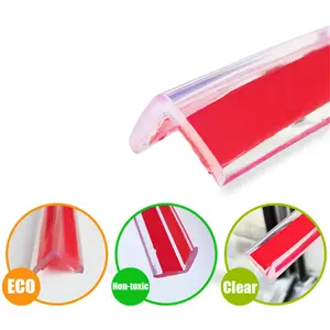 HUAMJ Transparent Double-Sided Tape Anti-Bumb Kids Safety Table Edge Furniture Guard Corner Protectors For baby safety products