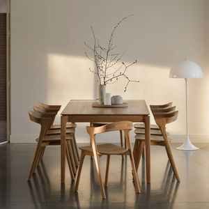 Haute Qualité Royal De Luxe Moderne En Bois Sculpté À La Main Salle À Manger Table Meubles Ensemble Artistique Teck Acajou Suar Bois - Product Image 3