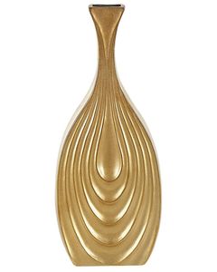 Florero de metal alto de alta calidad con detalles de diseño artístico adecuado para bodas y estética Premium para el hogar - Product Image 1