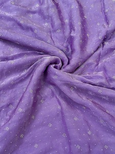 ผ้าไหมพื้นที่ทำเพื่อการแต่งกายวัสดุผ้าและวัสดุผ้าแพรเย็บปัก - Product Image 3