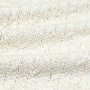 Polo en maille torsadée pour homme, en coton premium, maille texturée, manches courtes, coupe classique, vêtement décontracté et élégant - Product Image 4
