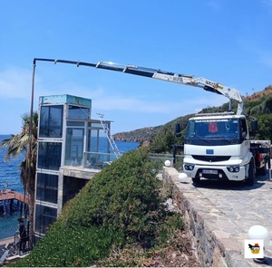 รถเครนติดบนรถบรรทุกขนาด5ตันสำหรับงานก่อสร้างแบบบูมสนับมือไก่งวง - Product Image 2