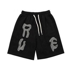 Pantalones cortos de playa de verano con estampado abullonado informal personalizado para hombre al por mayor servicio OEM de alta calidad TIW_SV_29 - Product Image 3