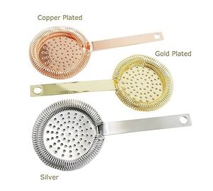 Colador de Cócteles Hawthorne Profesional de Acero Inoxidable con Resorte en Espiral Ajustado, Mango Largo y Vertido Suave, Herramienta de Bar - Product Image 3