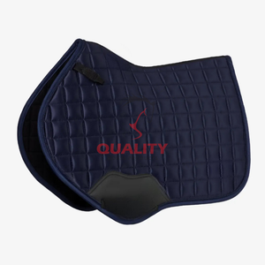 Tapis de selle de cheval anglais premium gros doublure douce matériau en tissu respirant durable design confortable tapis de selle adapté - Product Image 1