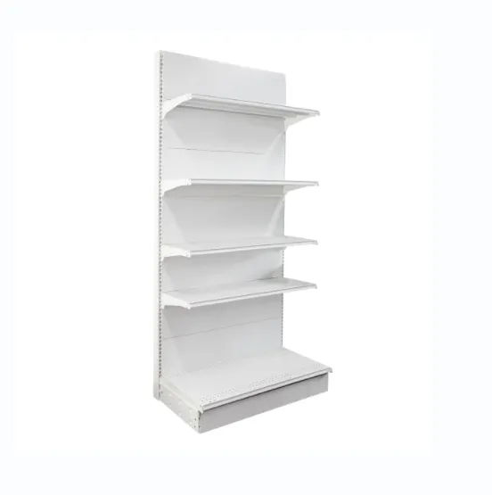 Factory Customized Color Size Innovative Product steel shelves system for super market shop with logo