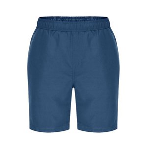 Novedad de verano, pantalones cortos transpirables de lino y algodón para hombre, pantalones de playa hawaianos, pantalones masculinos de Color sólido, ropa de calle holgada y versátil - Product Image 4