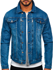 Heavyweight Denim Trucker <b>Jacket</b> Premium Quality Jeans Outerwear Custom Labels Packaging and Bulk Manufacturing Solutions - Product Image 1