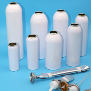 Latas de aerosol farmacéuticas de aluminio Fabricante de Vietnam Botellas de metal para el cuidado personal con tapón de rosca Durable HECHO EN VIETNAM - Product Image 1