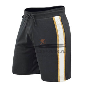 Pantalones cortos de boxeo elásticos lisos para hombre al por mayor de fábrica para lucha/pantalones cortos de boxeo profesionales de alta calidad para hombre - Product Image 4
