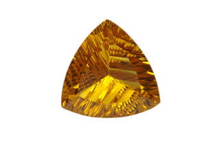 Pierre précieuse en vrac de forme de trillion de quartz de miel naturel pour la fabrication de bijoux par le fabricant et l'exportateur indiens au meilleur taux - Product Image 2