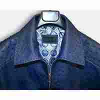 Veste en cuir d'autruche véritable pour homme sur mesure, veste bomber en cuir d'autruche véritable bleu de luxe, vêtements d'extérieur OEM
