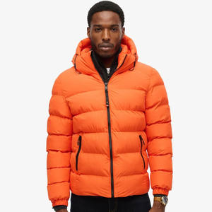 Blouson matelassé sur mesure, très résistant |   Vêtement d'hiver épais et isolé en gros |   Veste imperméable et chaude - Product Image 3