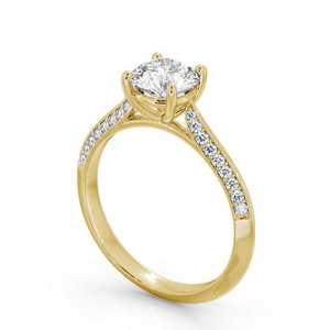 High Quality Lab Grown <b>Diamond</b> Fashion Engagement Ring IGI Certified CVD <b>Diamond</b> Fine <b>Jewelry</b> in 10k 14k White Gold Wedding Ring - Product Image 6