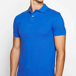 Gran venta de polos de hombre de talla grande con logotipo bordado personalizado hecho en fábrica, Polo de golf para hombre hecho de algodón liso al por mayor - Product Image 4