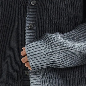 Nuevo diseño personalizado de alta calidad multicolor con precio razonable estilo casual logotipo privado hecho en fábrica hombres con cuello en V Cardi-gens - Product Image 4