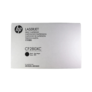Cartouche de toner noire originale HP 80X à haut rendement pour LaserJet CF280X HP 80x CF280x - Product Image 1