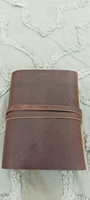 Journal intime en cuir véritable vintage, lot de cadeaux, vente en gros d'affaires professionnelles, couverture JIN au laser élégante noire