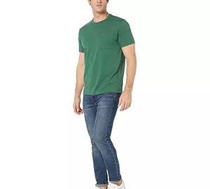 เสื้อยืดผู้ชายพิมพ์โลโก้คุณภาพสูง ผลิตตามสั่ง ขายส่ง ผ้าฝ้าย 100% ผสมสแปนเด็กซ์ เรยอน ผ้ายีนส์ สำหรับฤดูร้อน - Product Image 4