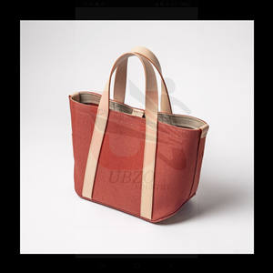 Bolso de mano de lona al por mayor, bolso de lona a la moda para mujer, nuevo diseño, color sólido, bolsos de lona a la moda para mujer - Product Image 2