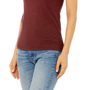 Camisetas de peso pesado para mujer, camisetas casuales, camisetas de gran tamaño para mujer, algodón 100% transpirable para mujer - Product Image 5