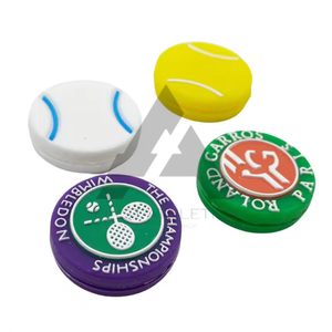 Logo personnalisé 2025 Amortisseurs de vibrations de tennis de haute qualité Structure en acier Emballage personnalisé Service OEM Haute durabilité - Product Image 4