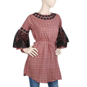 Kurti rayé pour femme - Multicolore - Product Image 1