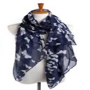 Bufandas de poliéster personalizadas Bufanda cuadrada de satén de diseñador hecha a mano Buen precio Bufandas étnicas de moda para mujer de alta moda - Product Image 3