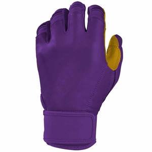 Gants de frappeur de baseball en cuir à poignets courts style personnalisé Gants de frappeur de baseball personnalisés pour hommes et femmes - Product Image 2