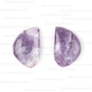 Lepidolite หินอัญมณีทรงหลวมสำหรับทำเครื่องประดับ - Product Image 2