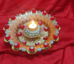 Porte-bougie de décoration de Table, centre de Table de mariage, bougies chauffe-plat - Product Image 6