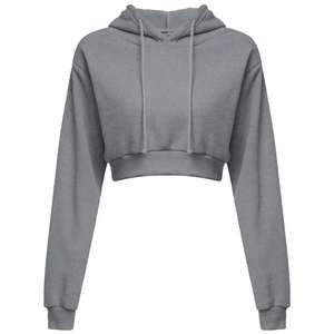 Women <b>Crop</b> <b>Top</b> Hoodie Casual Long Sleeve Hooded Short Sweatshirt Sexy <b>Crop</b> Sweaters for Women - Product Image 6