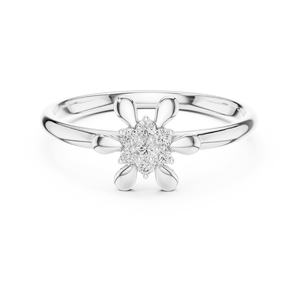 แหวนอัญมณี14K ทรงเรขาคณิตสไตล์เปิดเครื่องประดับแฟชั่นสำหรับผู้หญิง - Product Image 3