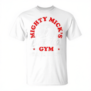 T-shirt classique des années 70 de la salle de boxe Mighty Mick's Philadelphia, vêtements promotionnels rétro - Product Image 2