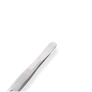 Pince à épiler en plastique manuelle en acier inoxydable de haute qualité pince à pansement à pointe dentelée outil - Product Image 2