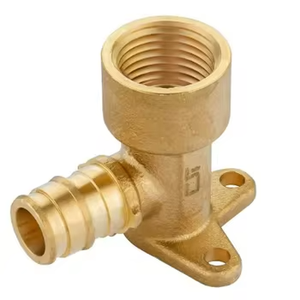 Venta al por mayor de venta de fábrica de China, codo de oreja Pex de latón reductor macho y hembra para plomería y tubería de PE - Product Image 2