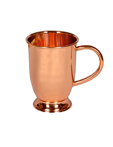 Tasses en cuivre de qualité exclusive en relief Design élégant Bière et vin Boire de Moscou Mule Mug Verre de jus de citron avec poignée - Product Image 3
